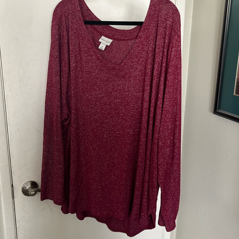 Red sweater